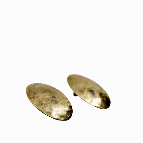 Elips Bronze Earrings