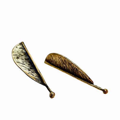 A Whole Bronze Earring