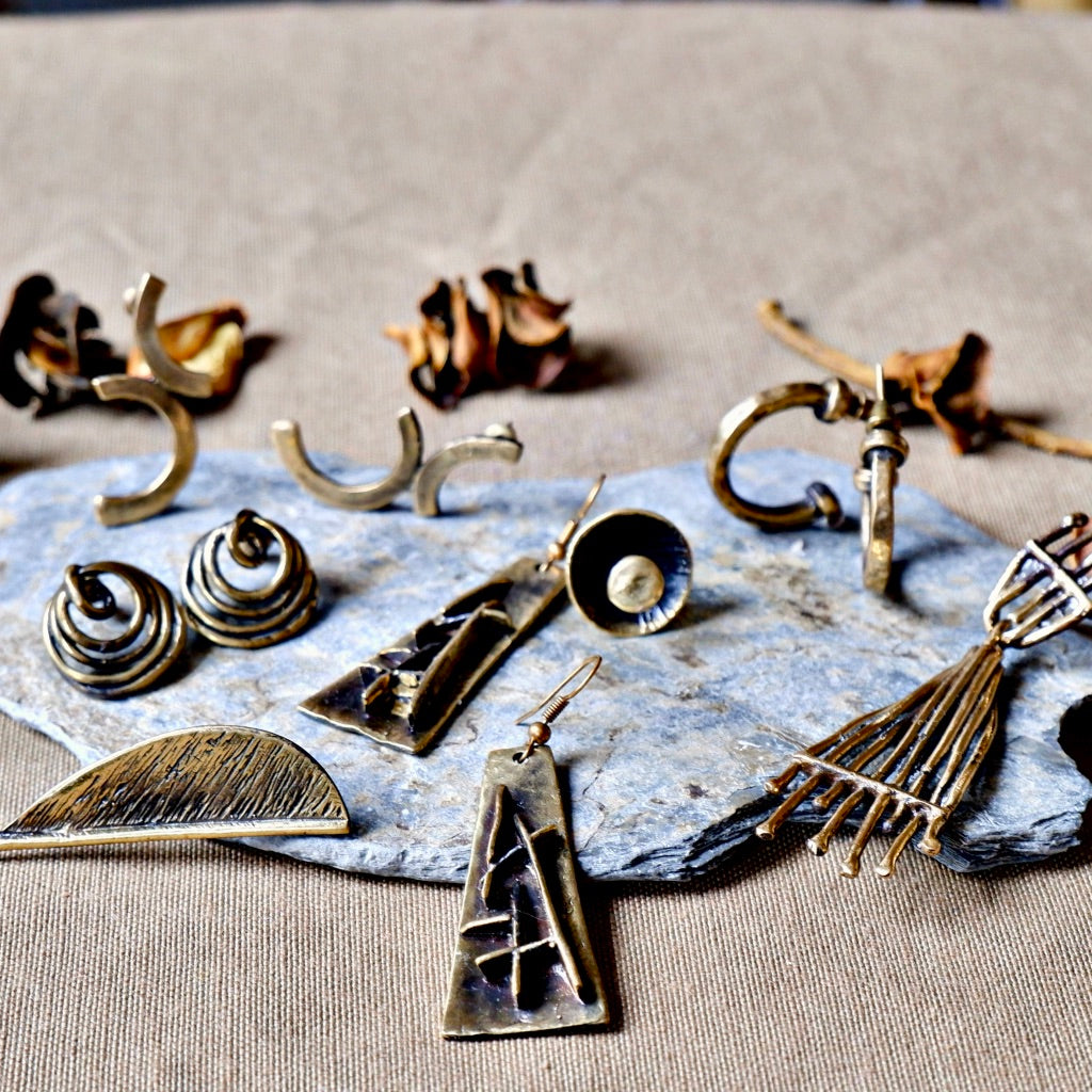 Bronze Earrings Collection