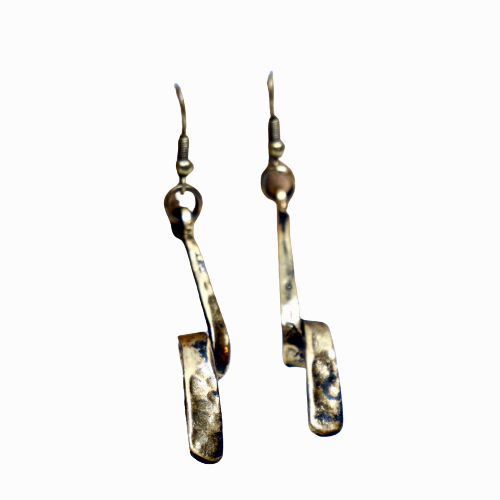 Spin Bronze Earring