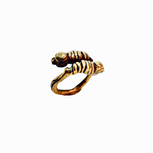 Bee Bronze Adjustable Ring