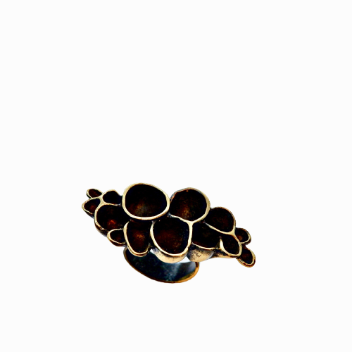 Coral Bronze Adjustable Ring