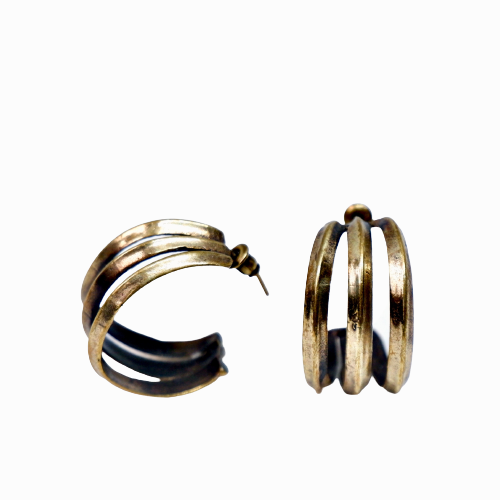 Hoop Bronze Earring