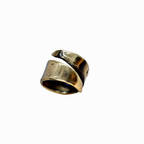 Hug Bronze Adjustable Ring