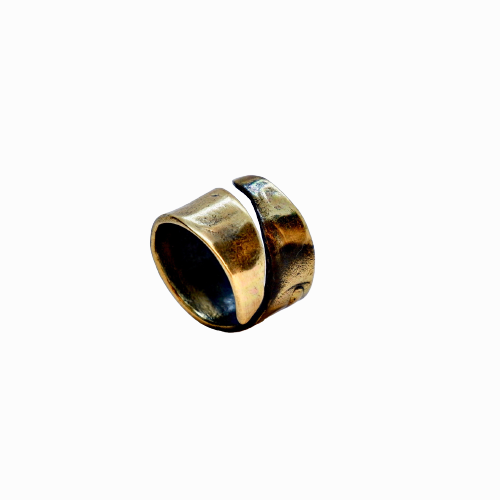 Hug Bronze Adjustable Ring