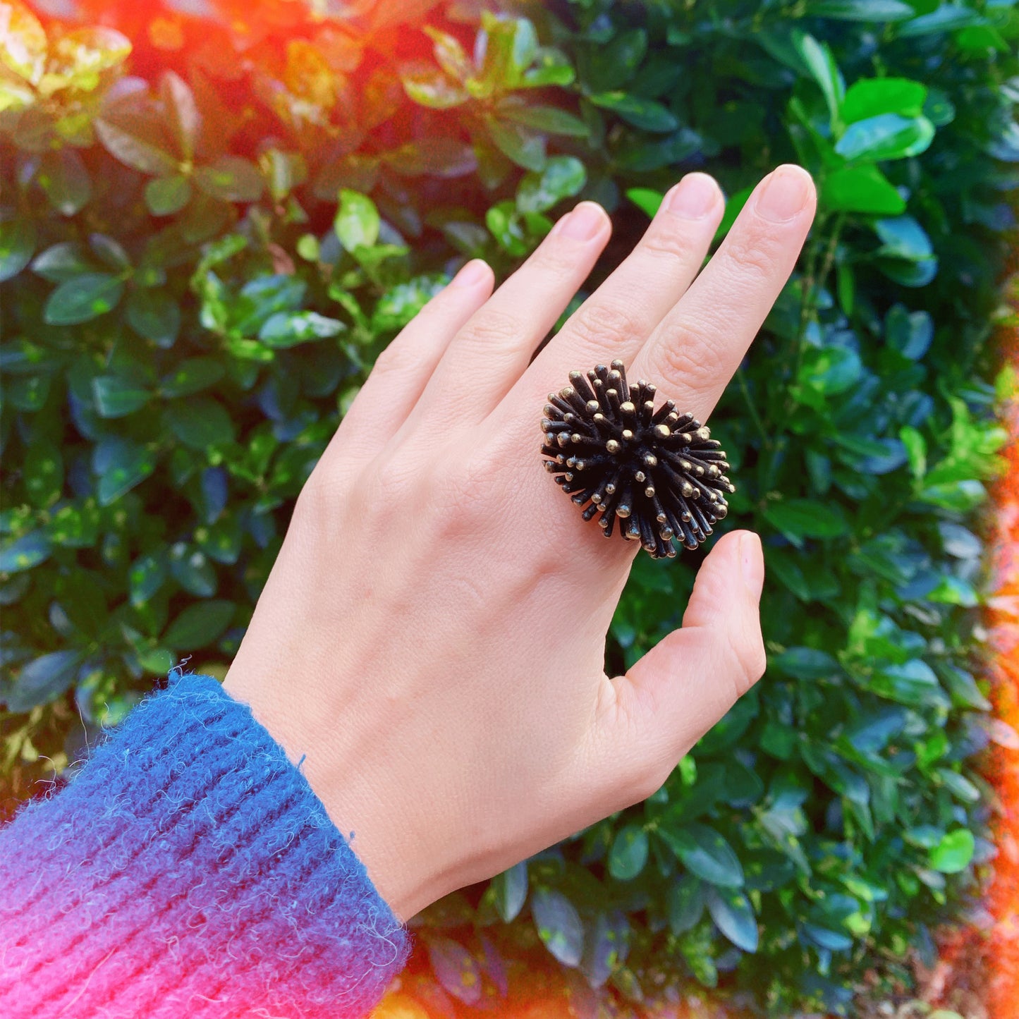 Blowfish Bronze Ring