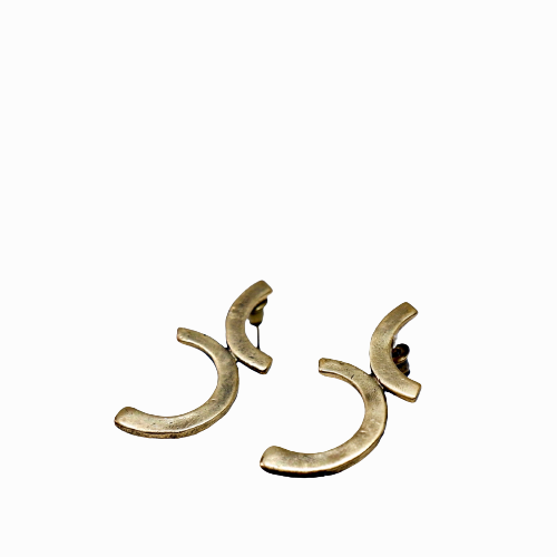 Indefinite Bronze Earring