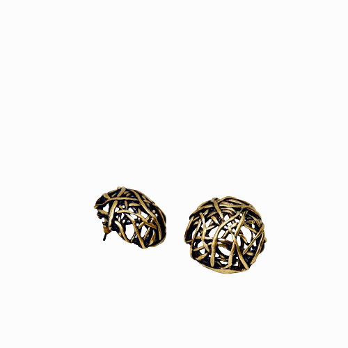 Karma Bronze Earring