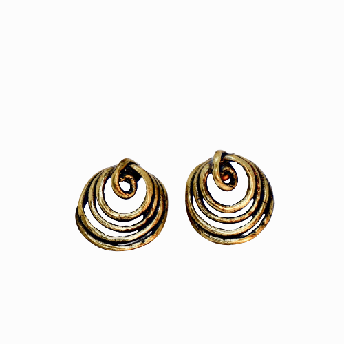 Mini Bronze Earring