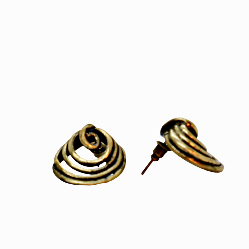 Mini Bronze Earring