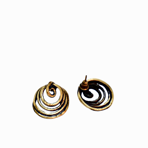 Mini Bronze Earring