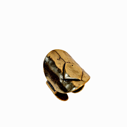 Paper Bronze Adjustable Ring