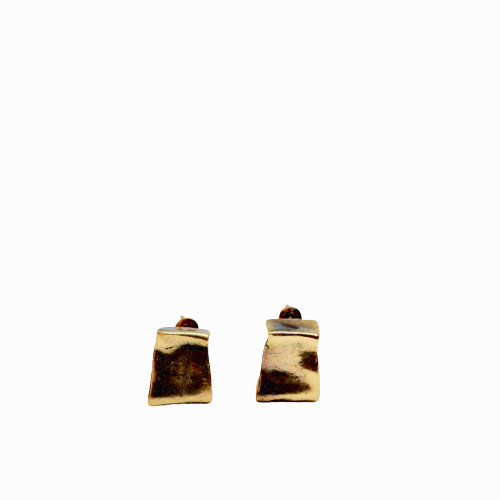 Square Bronze Earring